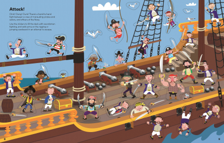 9781836041108 Usborne Pirate Sticker Book [4]