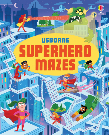 Supereroi - 9781803709321 Usborne Superhero Mazes