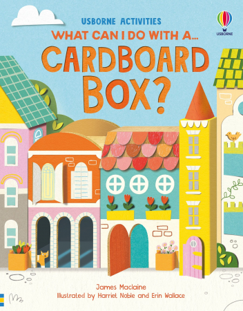 Vacanta de vara - 9781805310037 Usborne What Can I Do With a Cardboard Box?