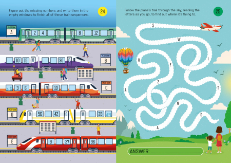 9781836042518 Usborne Lots of Summer Holiday Puzzles [3]