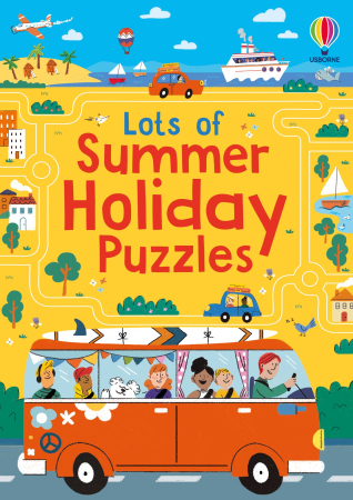 Carti de activitati - 9781836042518 Usborne Lots of Summer Holiday Puzzles