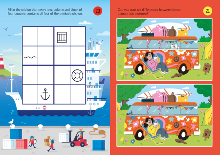 9781836042518 Usborne Lots of Summer Holiday Puzzles [2]