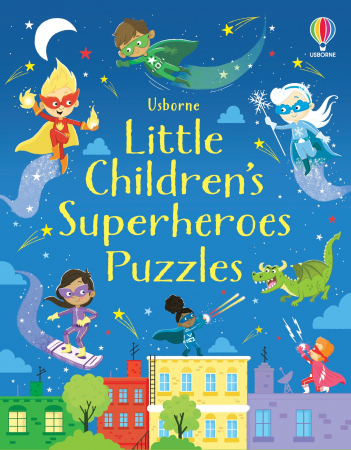 Activitati Usborne - 9781474985383 Usborne Little Children's Superheroes Puzzles