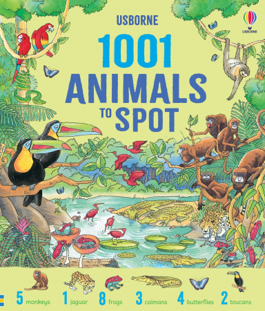 Activitati Usborne - 9781836041917 Usborne 1001 Animals to Spot