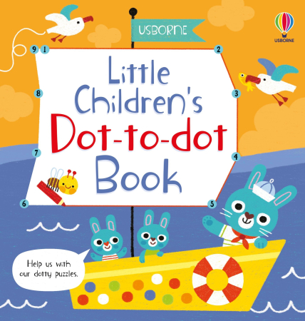 Vietuitoare marine, mari, oceane - 9781836042815 Usborne Little Children's Dot-to-Dot Book