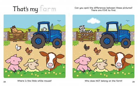 9781805079743 Usborne That's not my... Farm Activity Book [3]