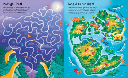 9781474985369 Usborne Dinosaur Mazes [2]