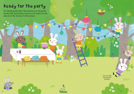 9781803701059 Usborne Little First Stickers Easter Bunnies [1]