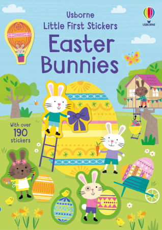 Paște - 9781803701059 Usborne Little First Stickers Easter Bunnies