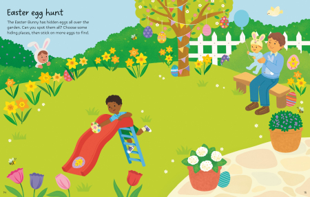 9781805079699 Usborne First Sticker Book Easter [1]