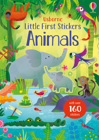 TEME populare - 9781474968249 Usborne Little First Stickers Animals