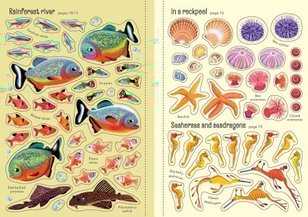 9781474950985 Usborne Little First Stickers Aquarium [1]