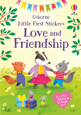 Activitati Usborne - 9781836042242 Usborne Little First Stickers Love and Friendship