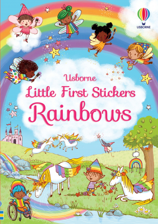 Unicorni - 9781474992008 Usborne Little First Stickers Rainbows
