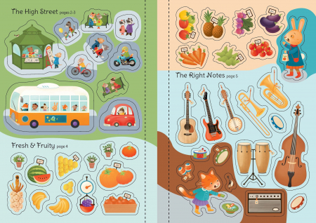 9781474951296 Usborne Little First Stickers Shops [1]
