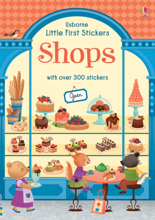 Stickers - 9781474951296 Usborne Little First Stickers Shops