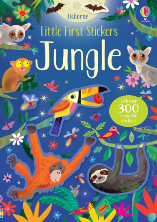 Pasari - 9781474964425 Usborne Little First Stickers Jungle