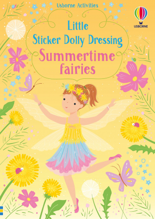 Stickers - 9781803702858 Usborne Little Sticker Dolly Dressing Summertime Fairies