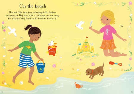 9781835409374 Usborne Little Sticker Dolly Dressing Summer Fun [2]