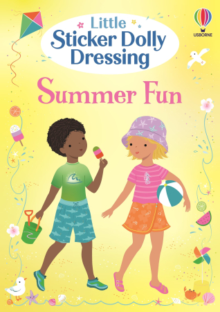 Printese, zane si papusi - 9781835409374 Usborne Little Sticker Dolly Dressing Summer Fun