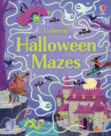 Activitati Usborne - 9781803700762 Usborne Halloween Mazes