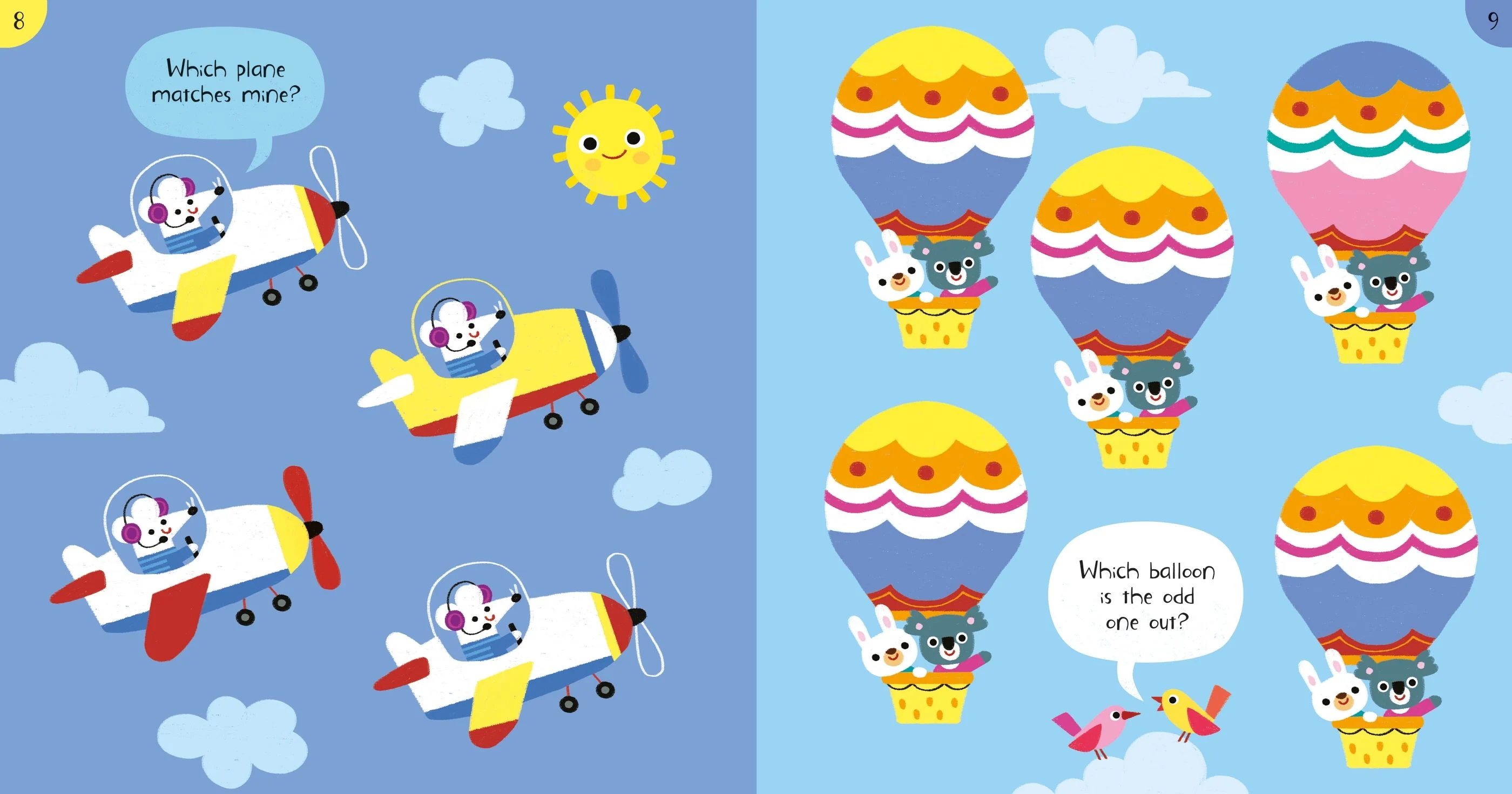 9781805079590 Usborne Little Children's Spot the Difference Book [1]