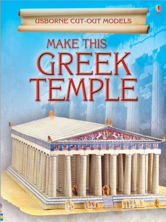 Cavaleri si soldati - 9780746093528 Usborne Make This Greek Temple