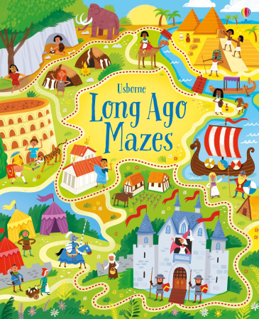 Istorie - 9781474937740 Usborne Long Ago Mazes
