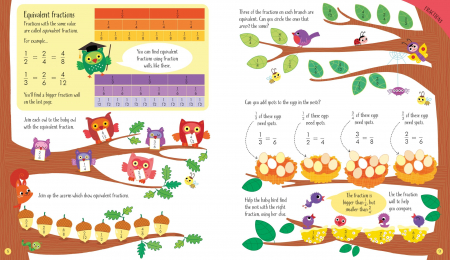 9781474995597 Usborne Fractions and Decimals Activity Book [3]