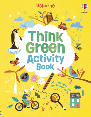Carti de activitati - 9781805312277 Usborne Think Green Activity Book