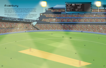 9781474921770 Usborne Cricket Sticker Book [5]