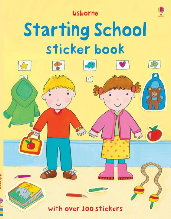 Stickers - 9781409534938 Usborne Starting School Sticker Book