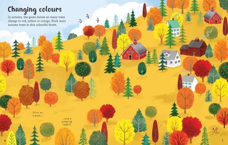 9781835409527 Usborne First Sticker Book Autumn [3]