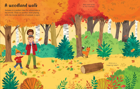 9781835409527 Usborne First Sticker Book Autumn [1]
