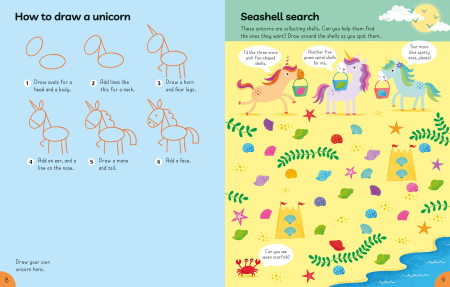 9781836041184 Usborne Big Activity Book Unicorns [2]