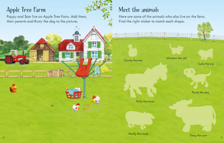 9781474952774 Usborne Poppy and Sam's Animals Sticker Book [1]