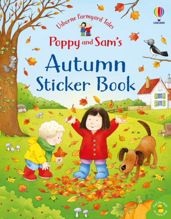 Poppy si Sam - 9781803701028 Usborne Poppy and Sam's Autumn Sticker Book