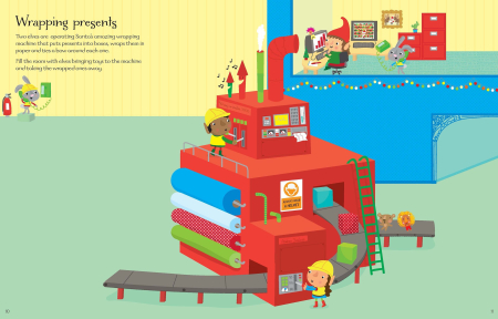 9781474942010 Santa's Elves Sticker Book [2]