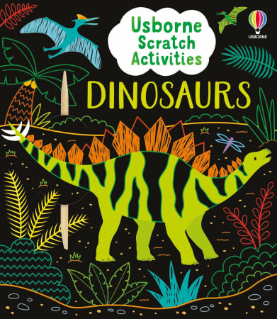 Carti de activitati - 9781835408520 Usborne Scratch Activities Dinosaurs