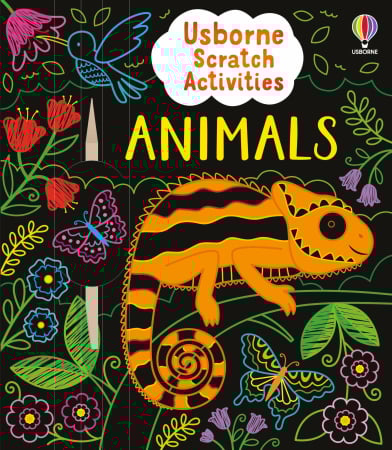 Carti de activitati - 9781835408513 Usborne Scratch Activities Animals