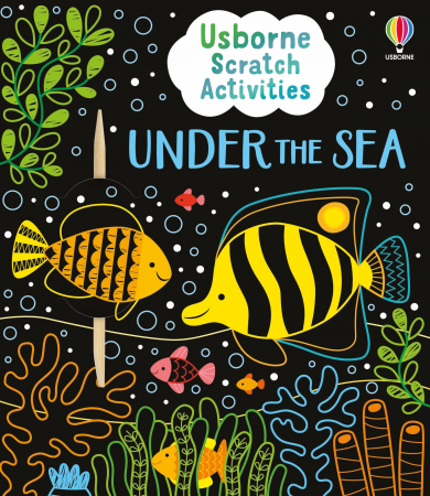 Activitati Usborne - 9781805076964 Usborne Scratch Activities Under the Sea