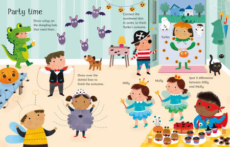 9781474981187 Usborne Wipe-Clean Halloween Activities [1]