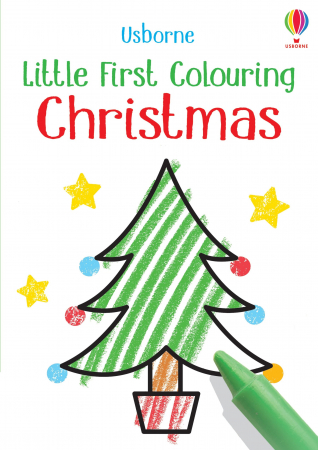 Carti de colorat - 9781474985413 Usborne Little First Colouring Christmas