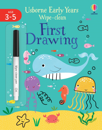 Copilasii invata - 9781474998598 Usborne Early Years Wipe-Clean First Drawing