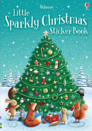 TEME populare - 9781474953740 Usborne Sparkly Christmas Sticker Book