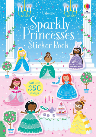 Activitati Usborne - 9781474971331 Usborne Sparkly Princesses Sticker Book