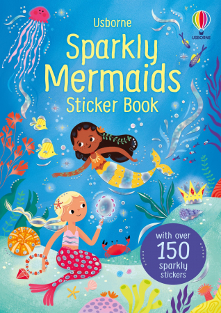 Activitati Usborne - 9781805070870 Usborne Sparkly Mermaids Sticker Book