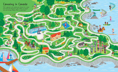 9781474937511 Usborne Around the World Mazes [3]