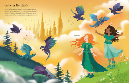9781805072454 Usborne Sticker Dolly Dressing Magical Kingdom [5]