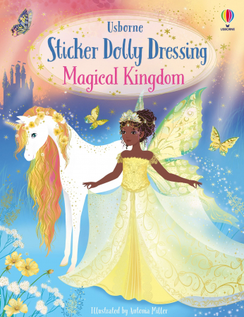 Unicorni - 9781805072454 Usborne Sticker Dolly Dressing Magical Kingdom